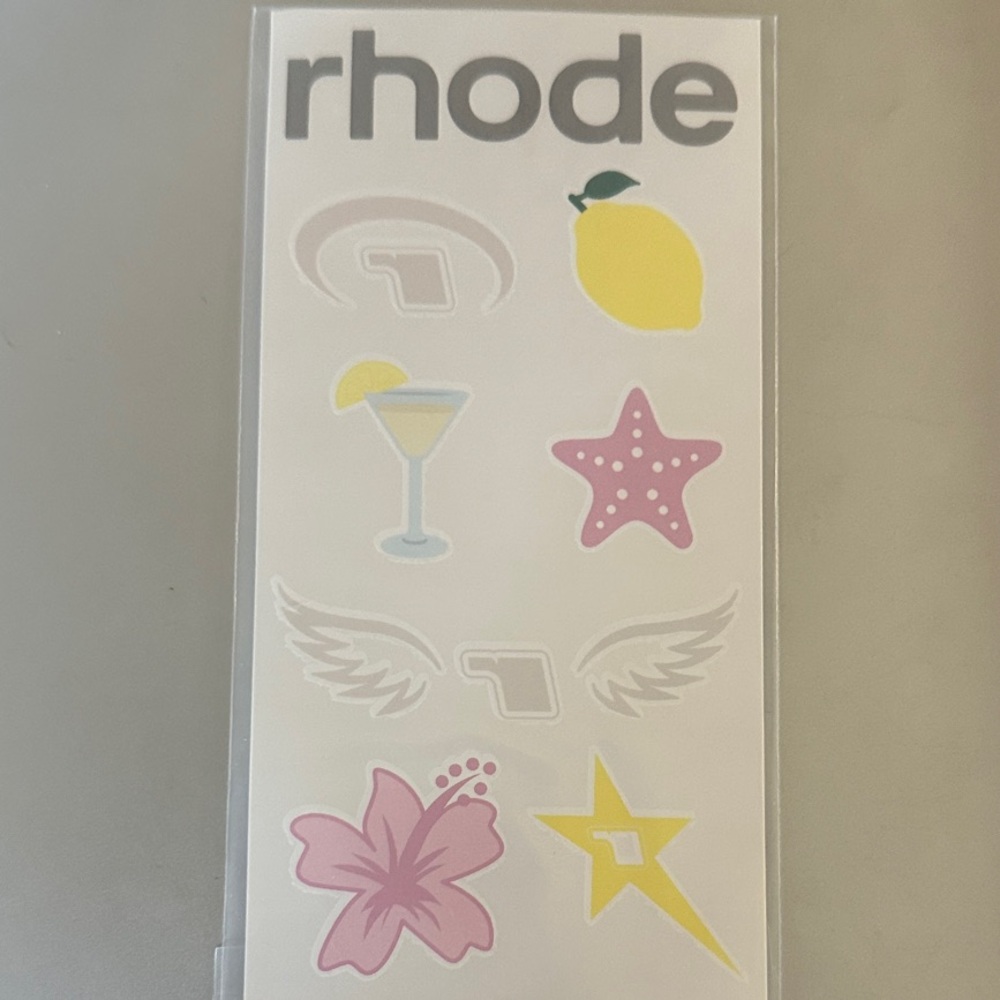 RHODE Temporary tattoos